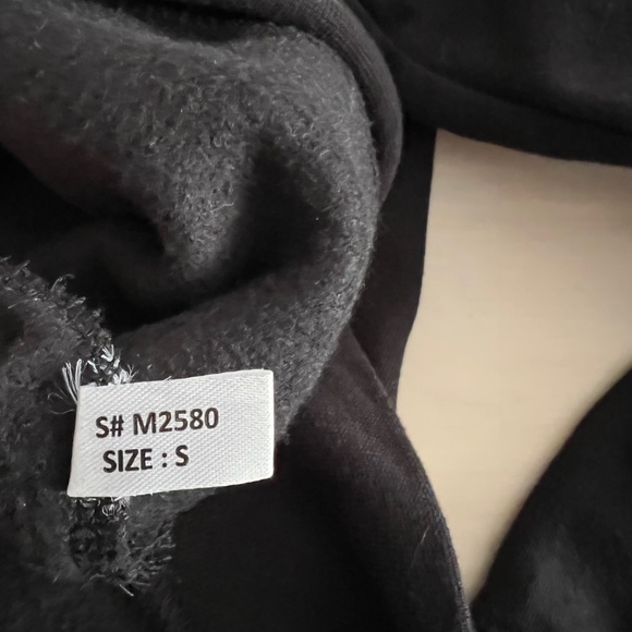 NWOT Ricchezza Chezza World Champs Black Pullover Hoodie Men's Small - Picture 6 of 8